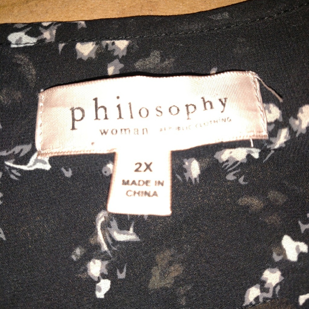 Plus size flor top